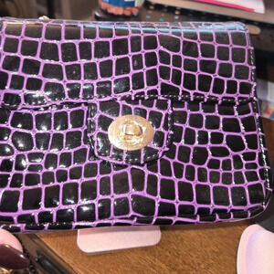 Purple Zenith purse EUC